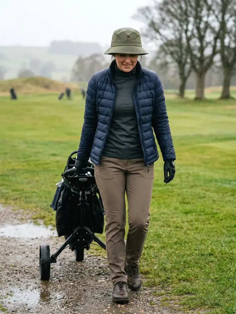 29. Golf Bucket Hat for Drizzle Days