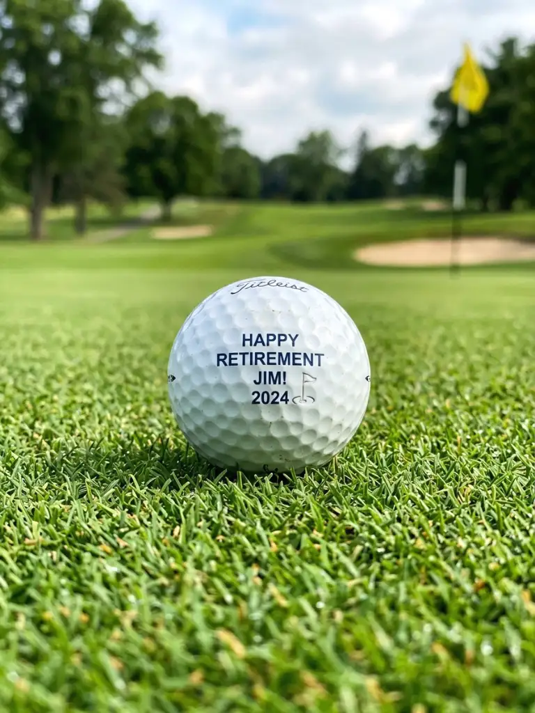 29. Retirement Gift Golf Balls