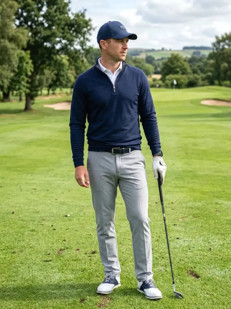 3. Quarter-Zip Pullover Layering