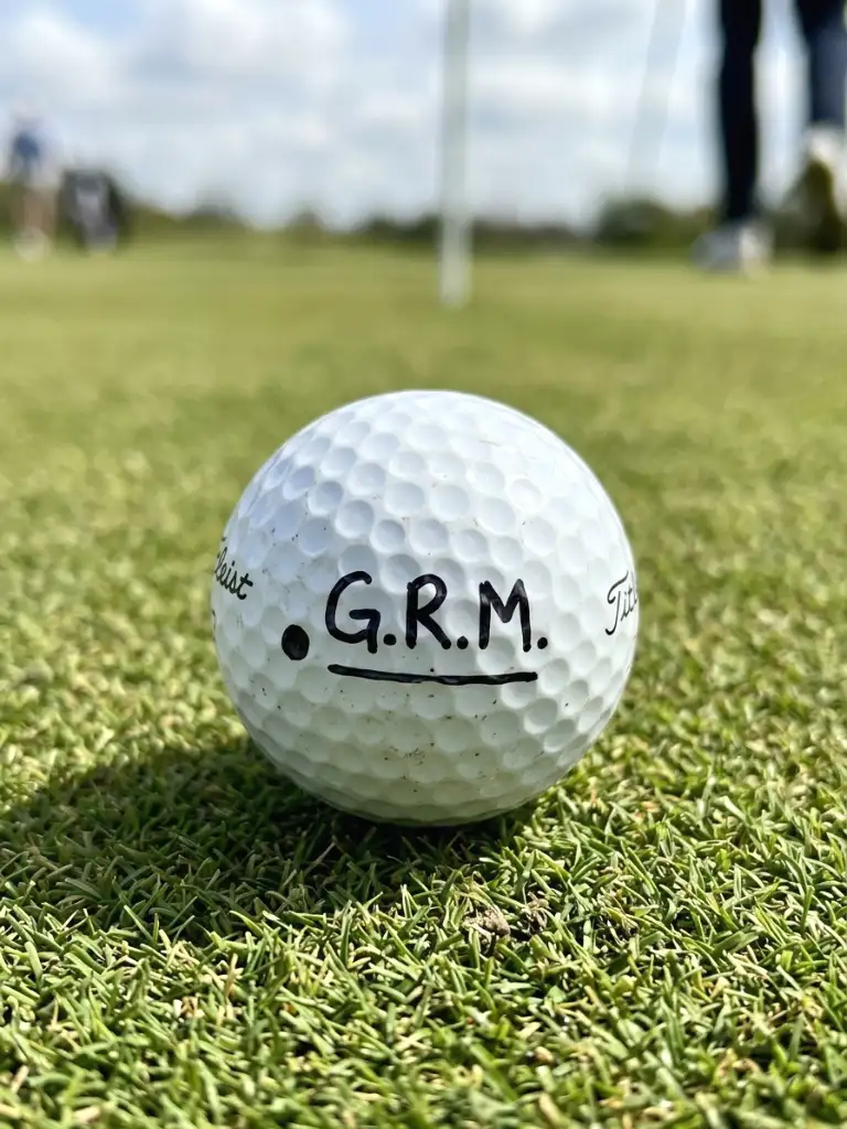 30. DIY Putting Green Ball Markers