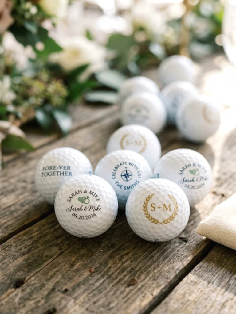 33. Wedding and Event Favor Golf Balls
