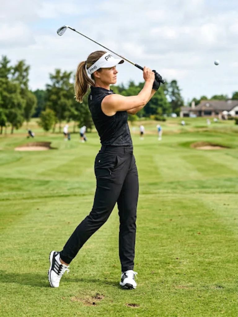 6. Black Performance Golf Pants