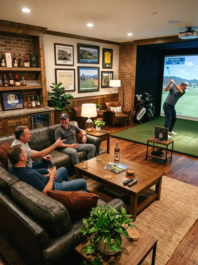 8. Build a Real Seating and Lounge Zone