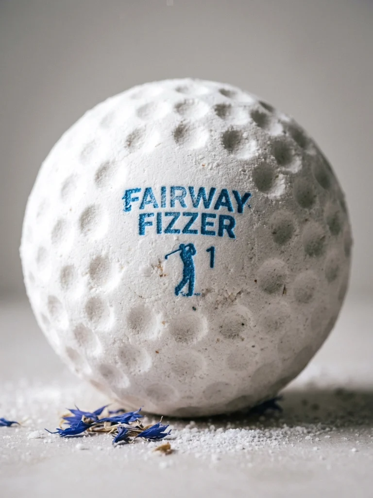 9. Golf Ball Bath Bombs (Novelty Craft)