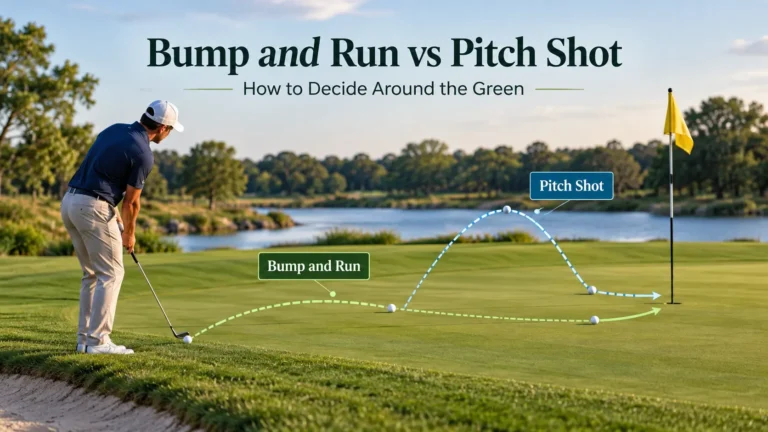 Bump and Run vs Pitch Shot