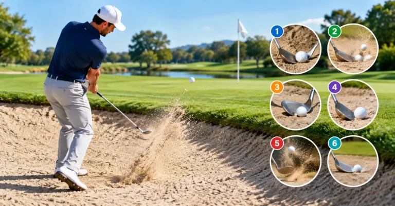 bunker shot distance control