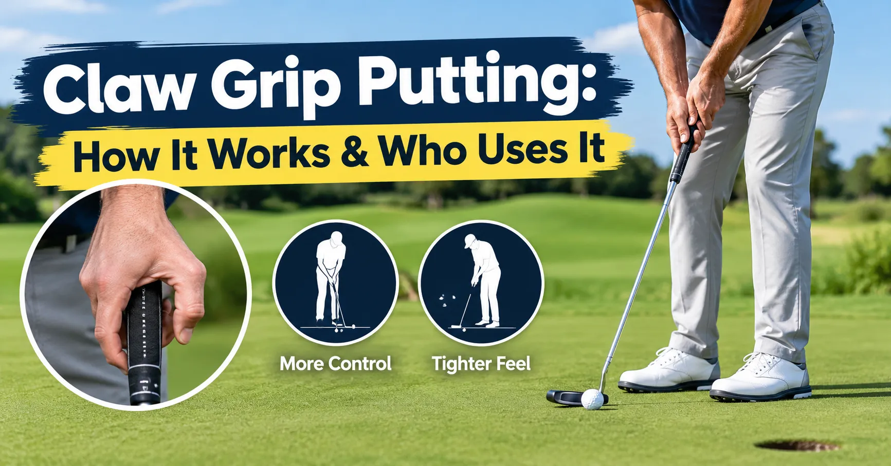 claw grip putting