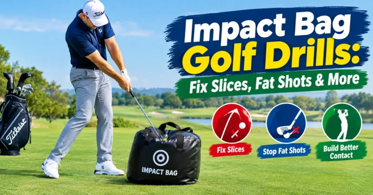 impact bag golf drills