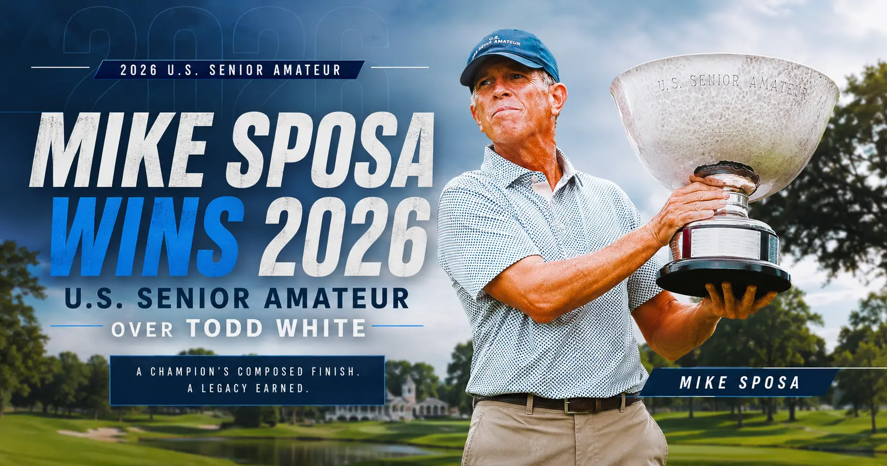 Mike Sposa wins U.S. Senior Amateur