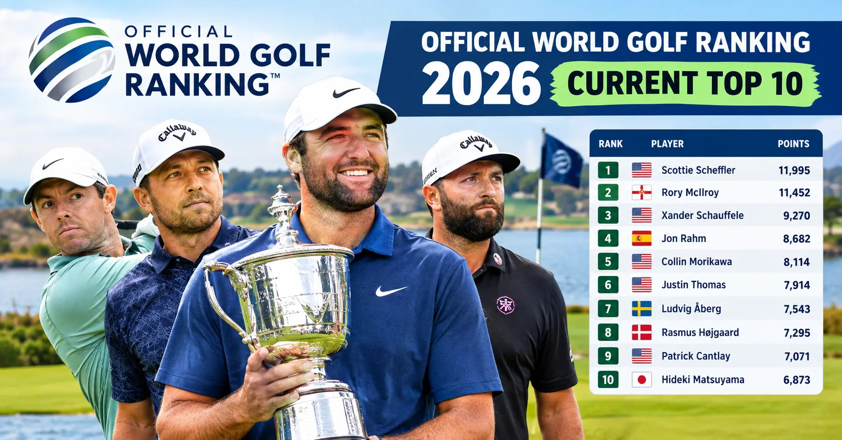 official world golf ranking