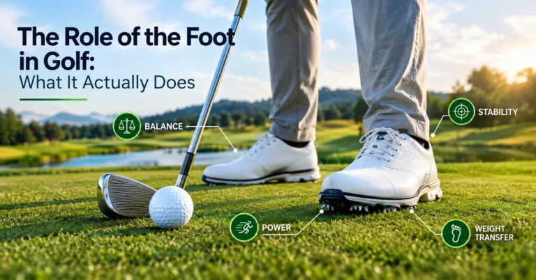 role of the foot in golf