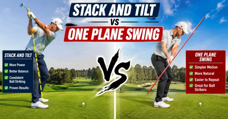 stack and tilt vs one plane swing