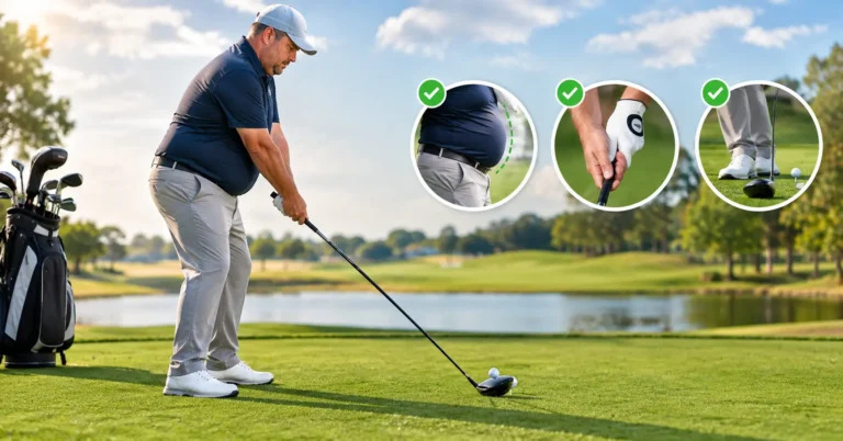 Swing Tips for Golfers With a Big Belly