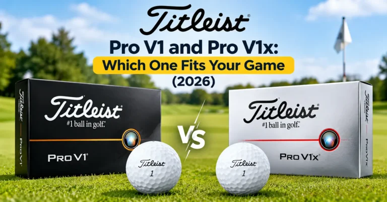 Titleist Pro V1 and Pro V1x