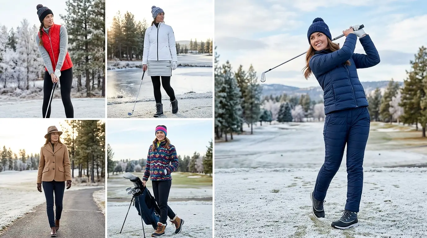 Winter Golf Outfits for Women