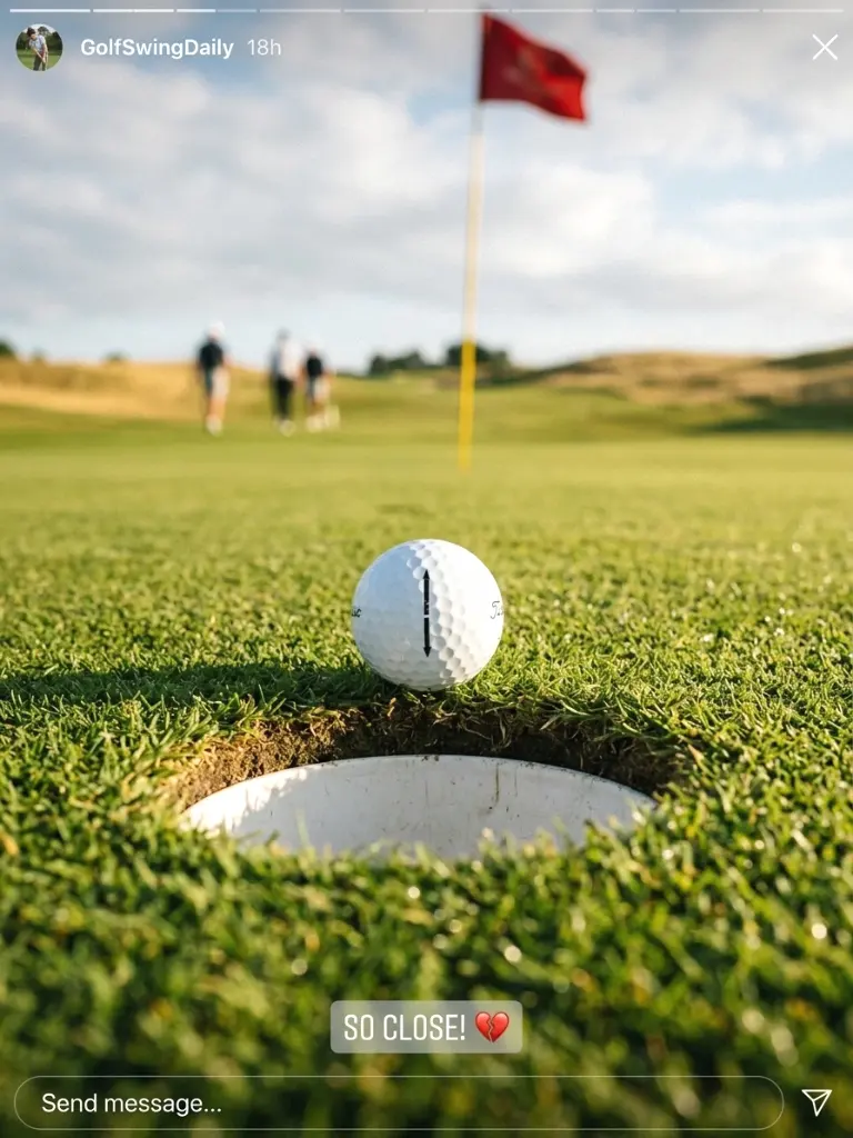 Ball on the Lip of the Cup Story