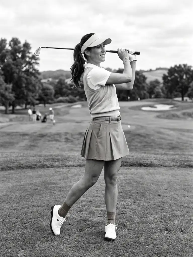Coordinated Two-Piece Golf Set