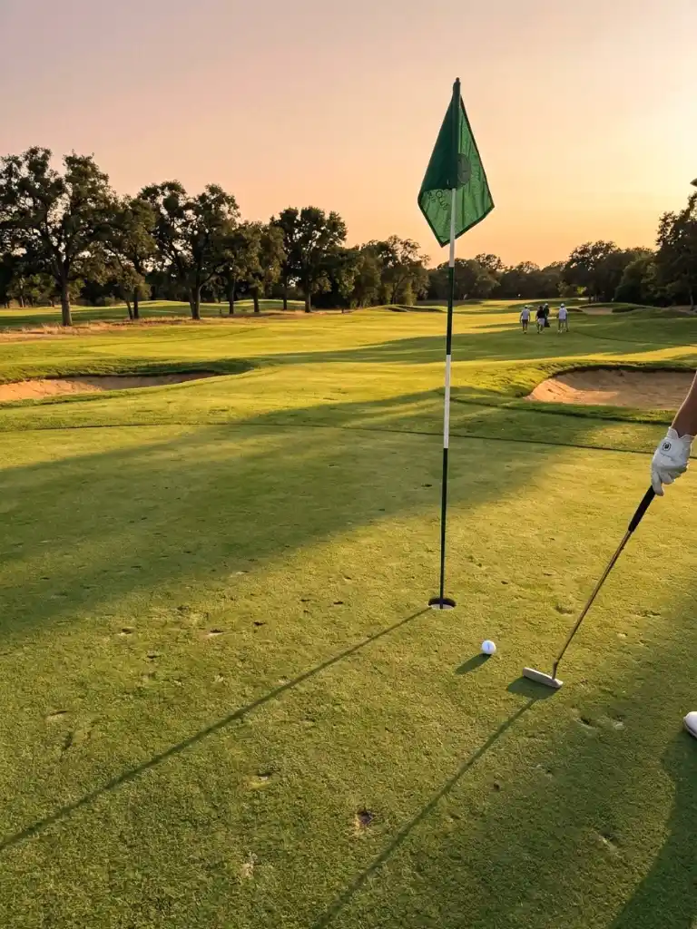 Golden Hour Putting Green Story