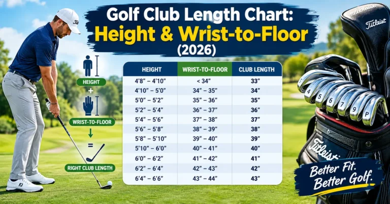 golf club length chart