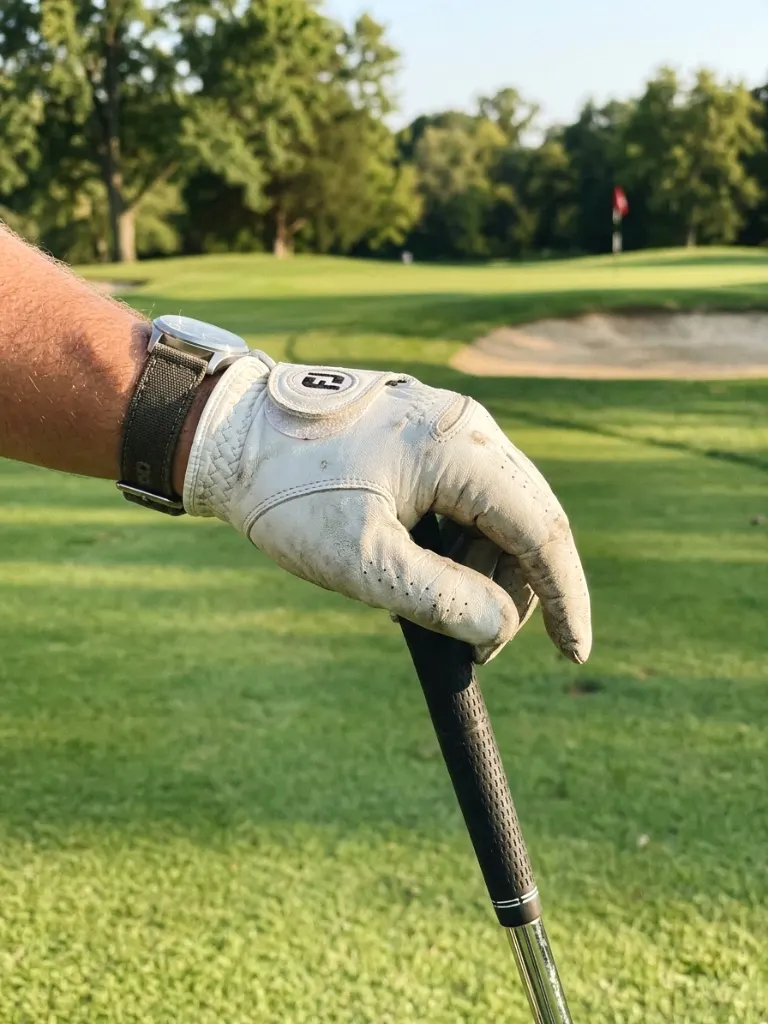 Golf Glove and Hand Detail Story