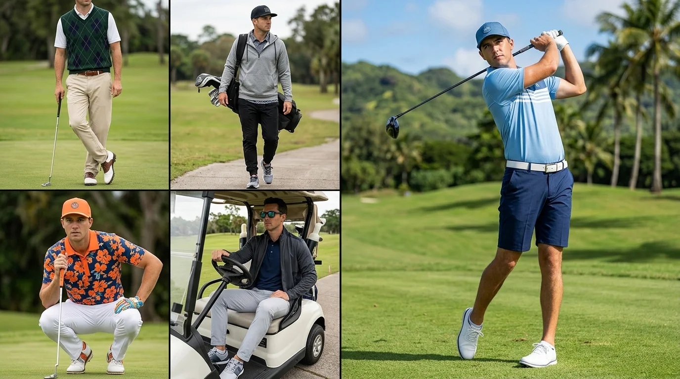 golf outfit men fashion