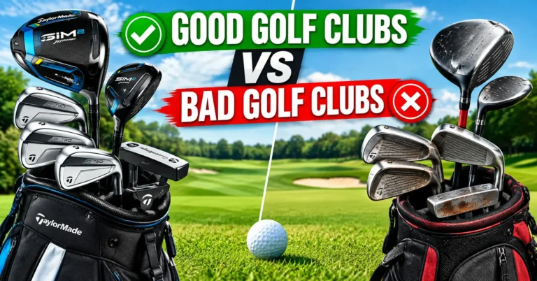 good golf clubs vs bad golf clubs