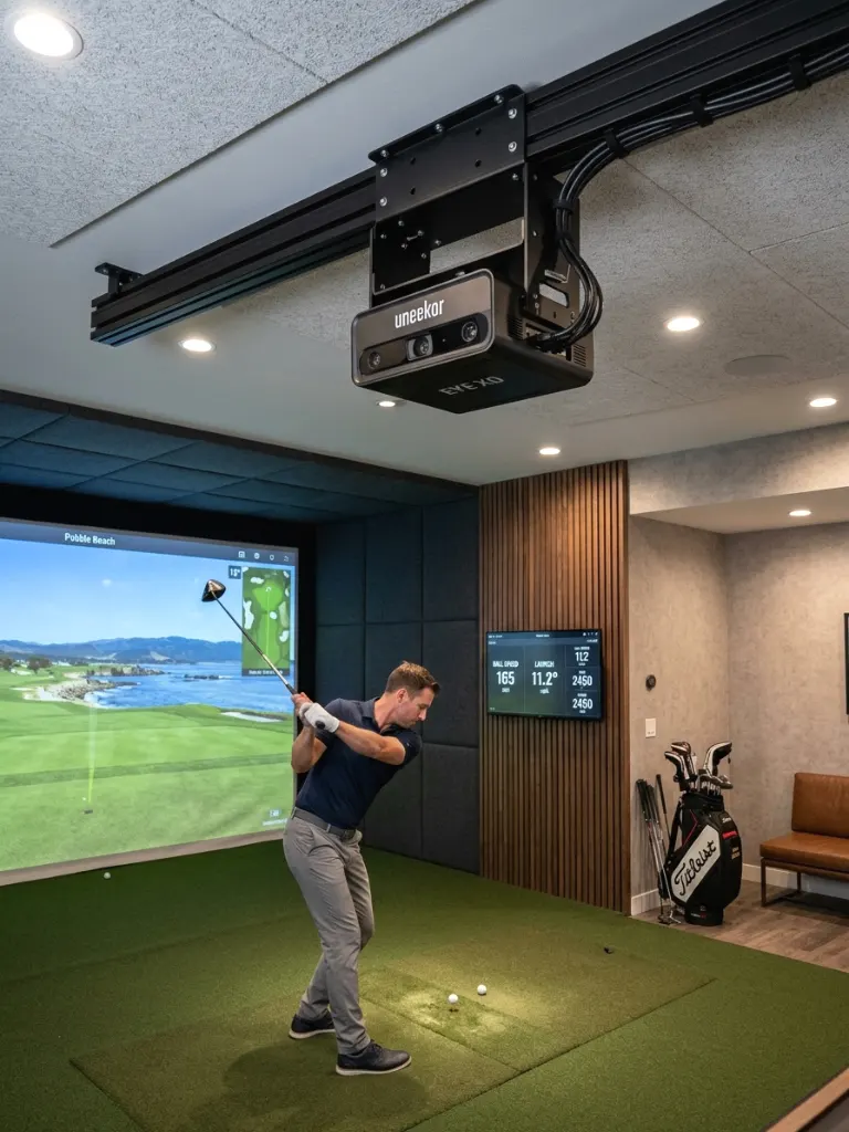 Overhead Launch Monitor Mount