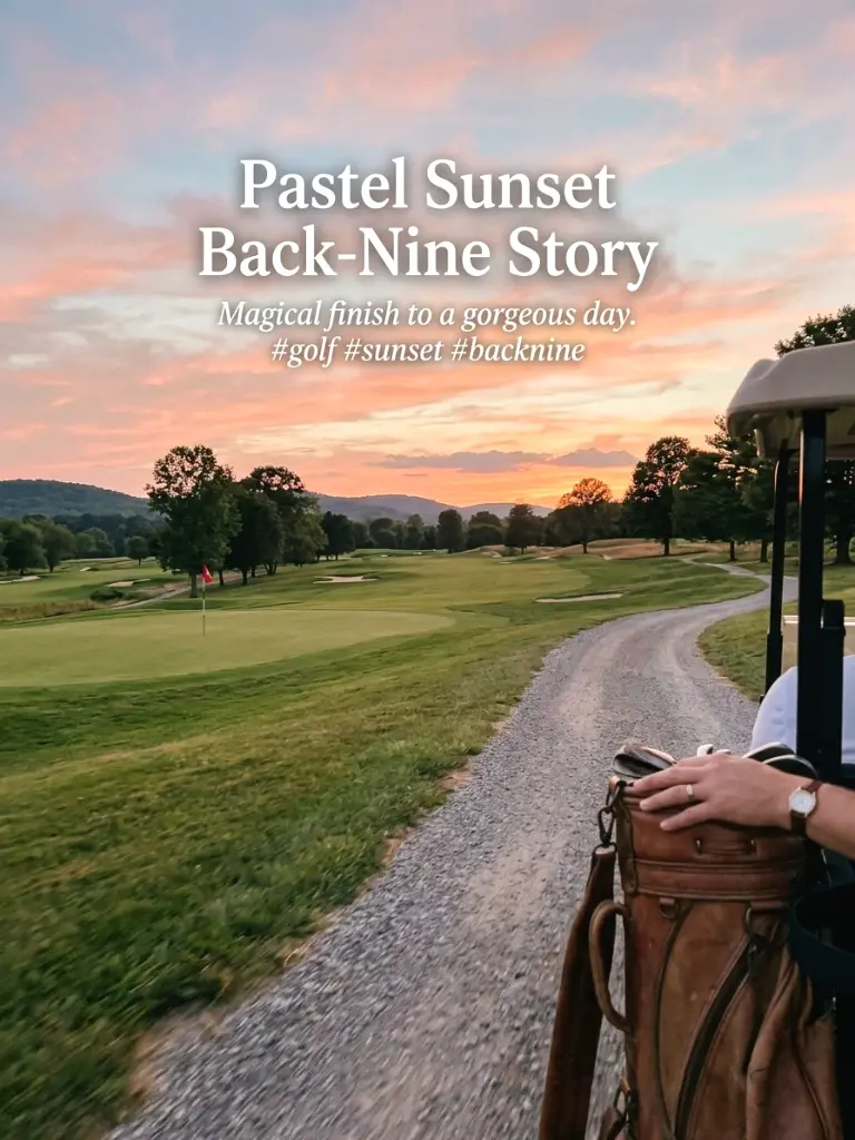 Pastel Sunset Back-Nine Story