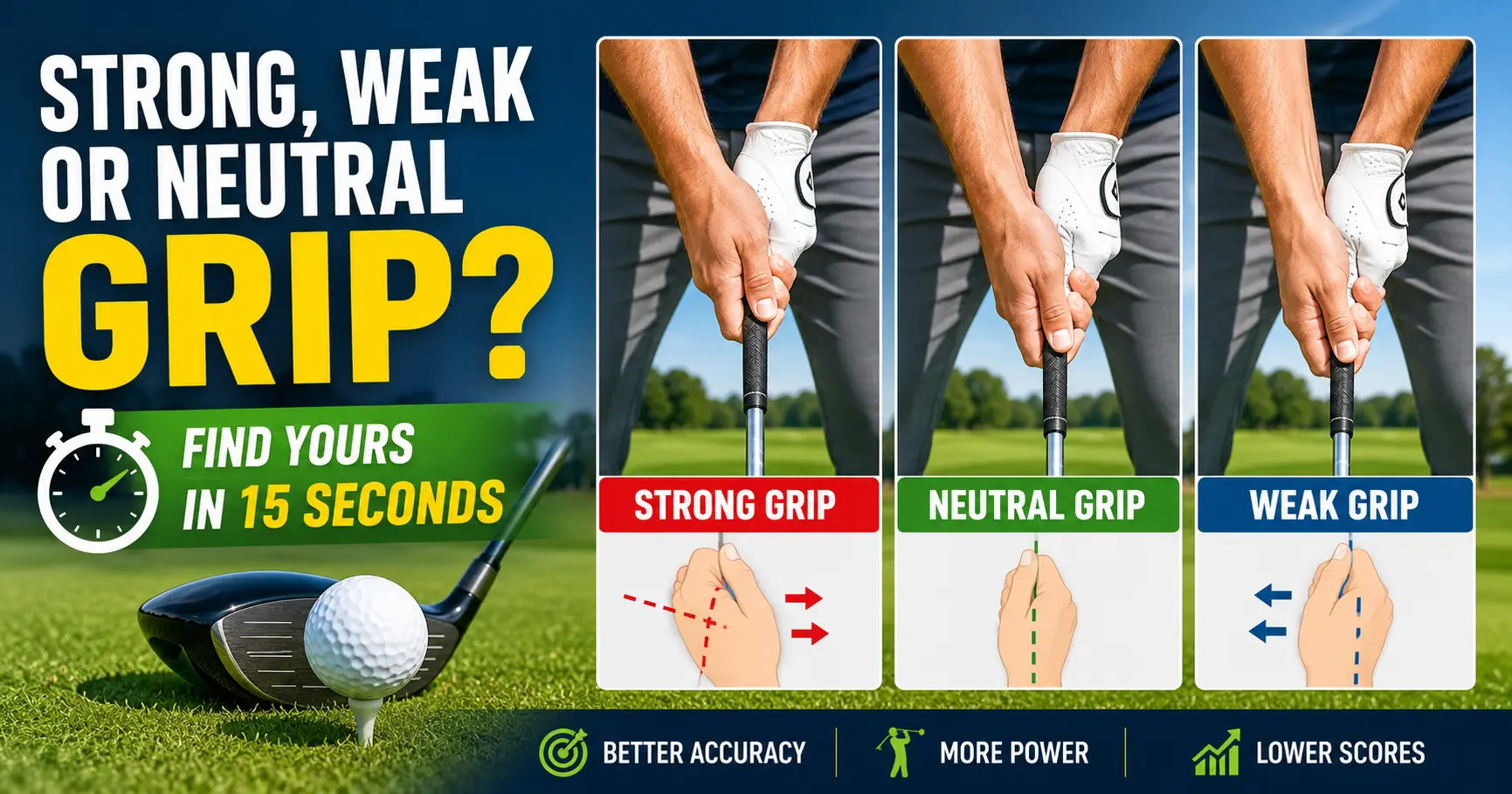strong weak or neutral golf grip