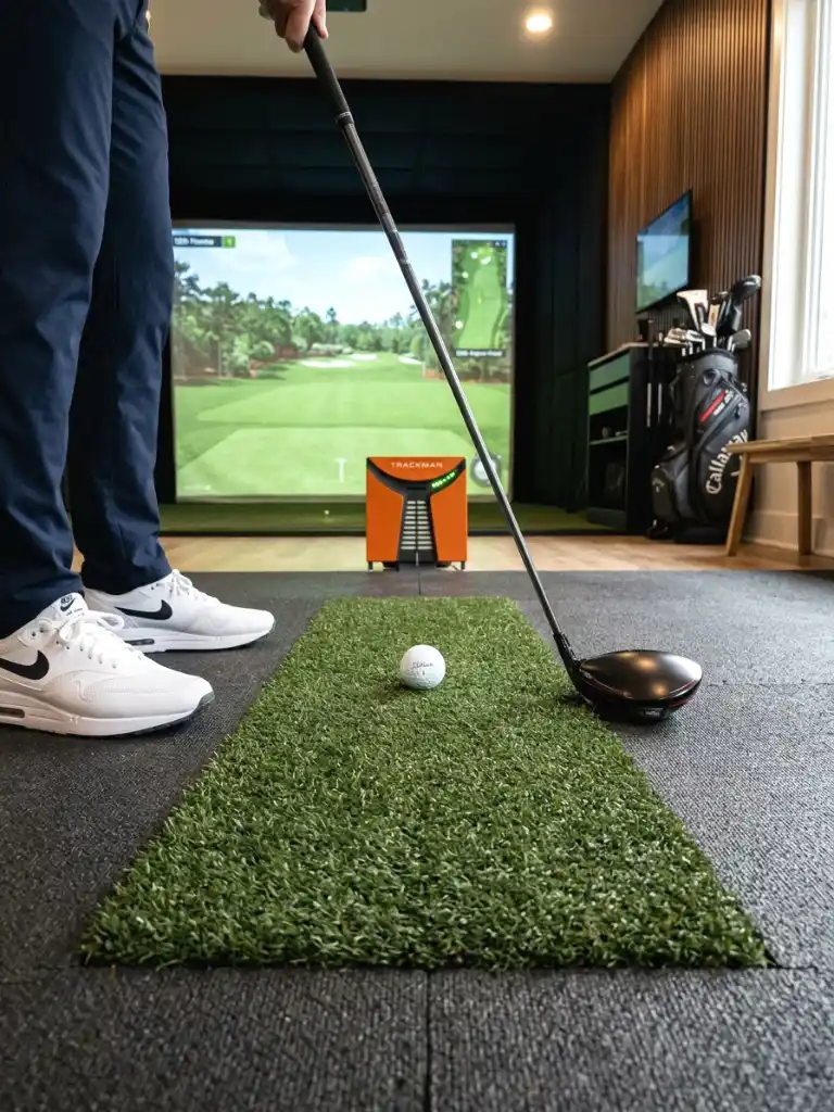 Turf Hitting Strip with a Fairway Feel