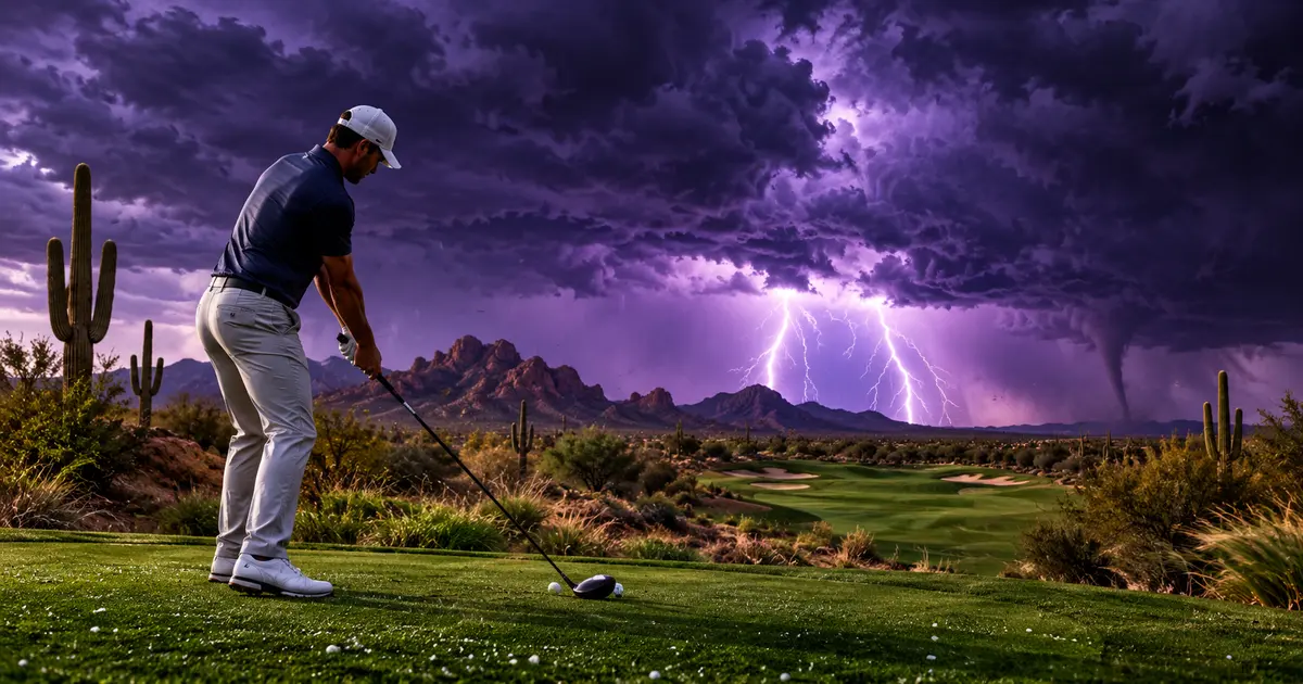 Arizona golf ball sized hail
