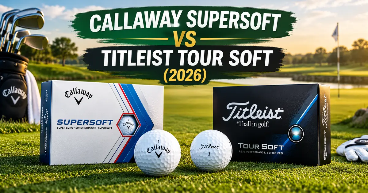 callaway supersoft vs titleist tour soft