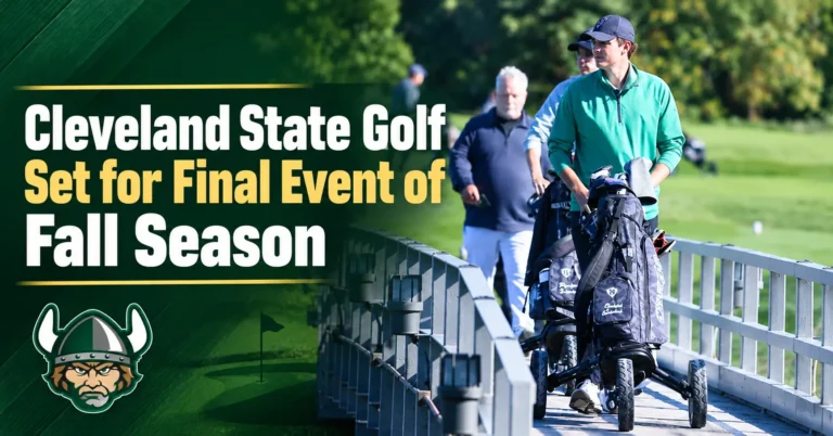 Cleveland State golf final event of fall season