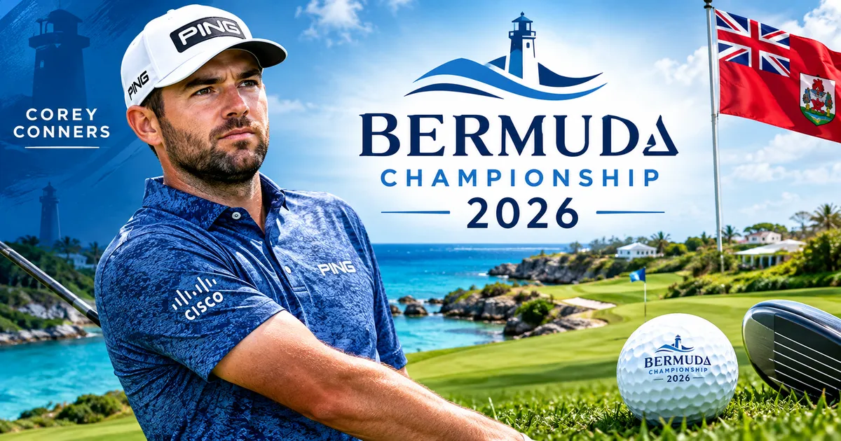 Corey Conners Bermuda Championship 2026
