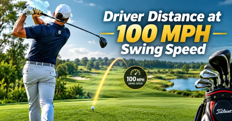 driver distance 100 mph swing speed