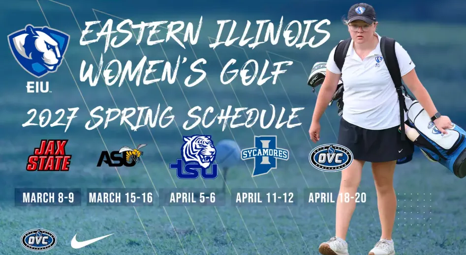 Eastern Illinois women's golf 2027 spring schedule