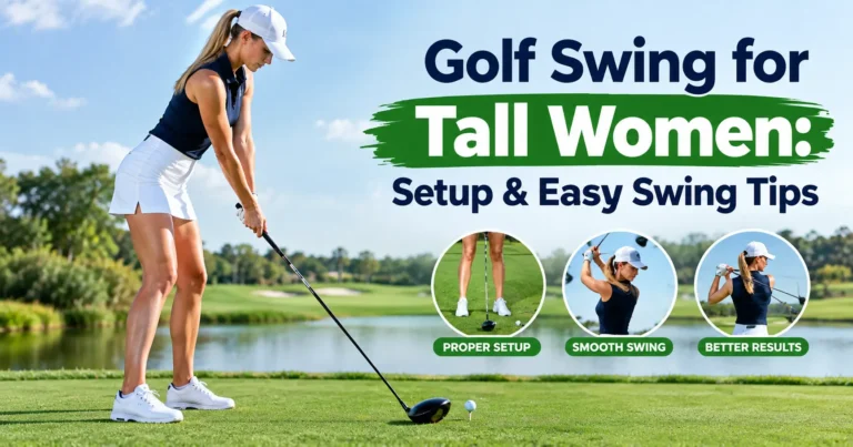 golf swing for tall women