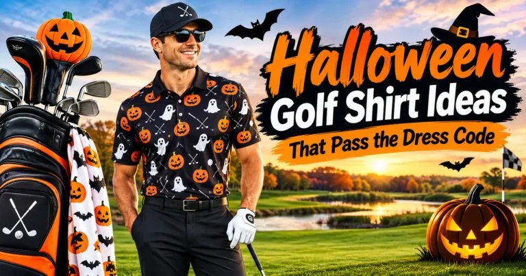 golf Halloween shirt and top ideas