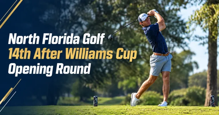 North Florida men's golf Williams Cup 2026