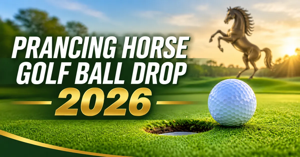 Prancing Horse Golf Ball Drop 2026
