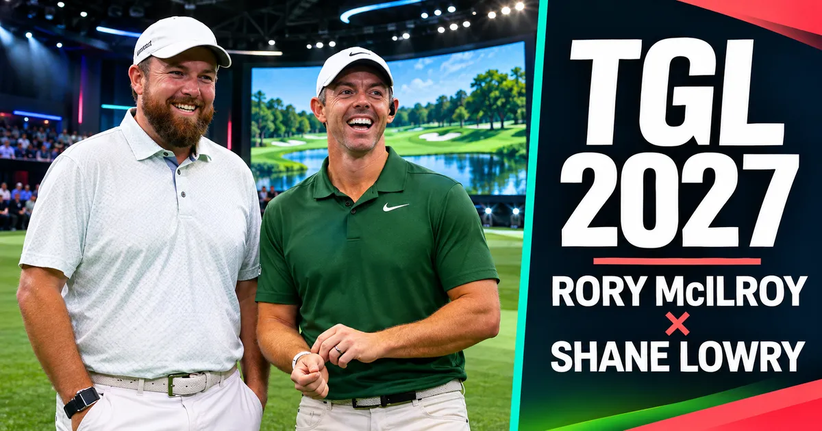 Rory McIlroy Shane Lowry TGL 2027