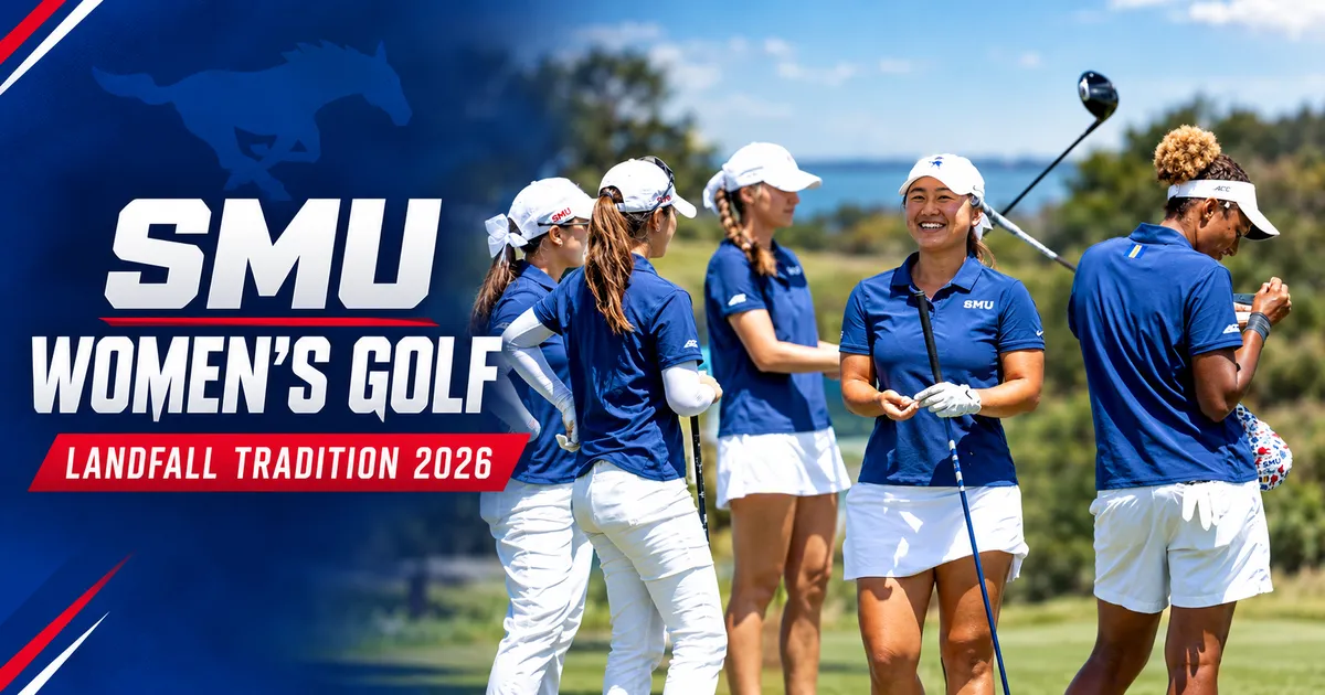 SMU women's golf Landfall Tradition 2026