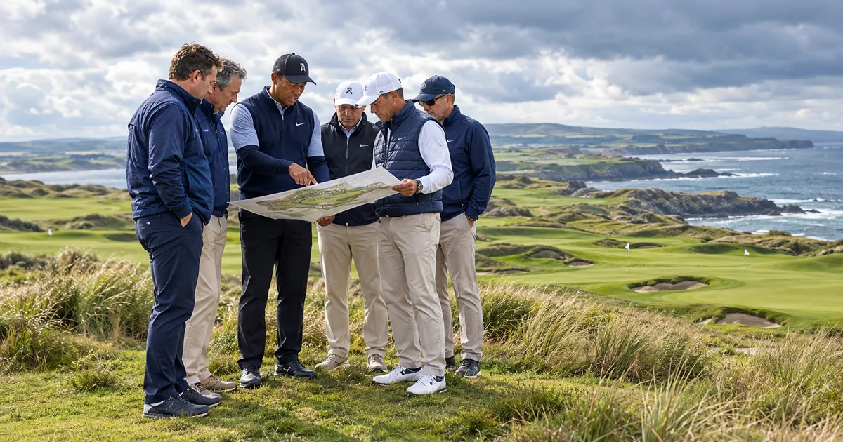 Tiger Woods Northern Ireland golf course
