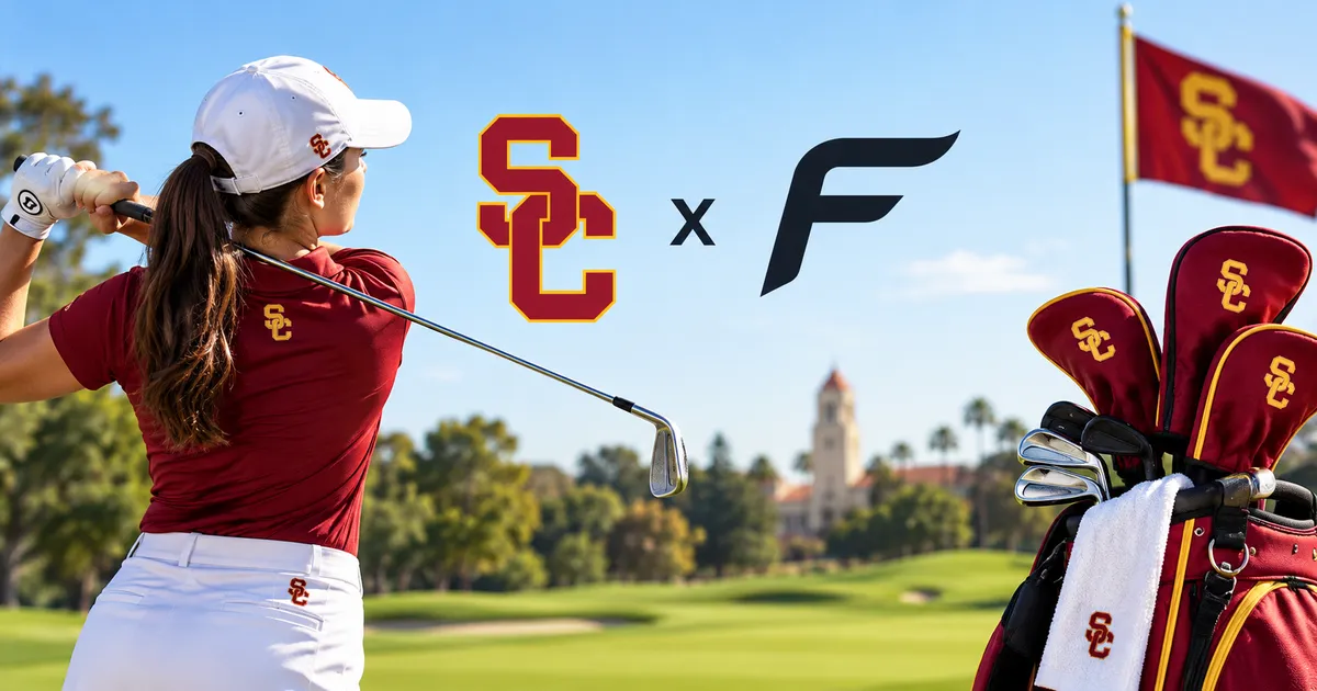 USC women's golf Forge partnership