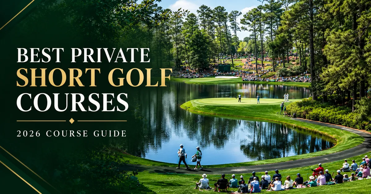 best private short golf courses 2026