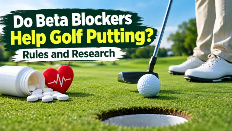 beta blockers and golf putting