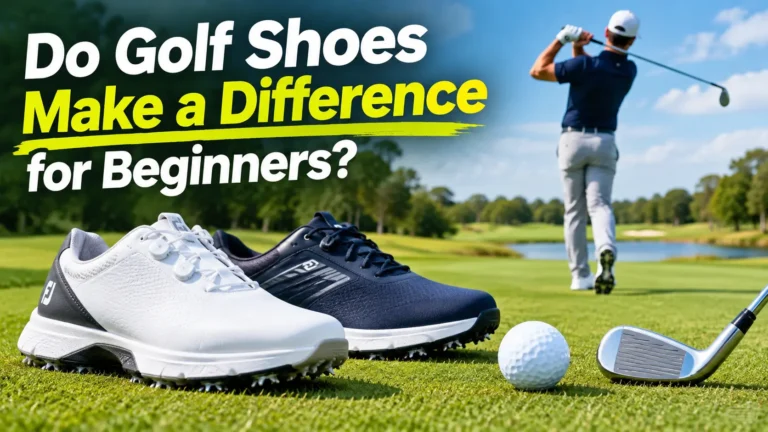 golf shoes make a difference for beginners