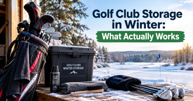 golf club storage in winter