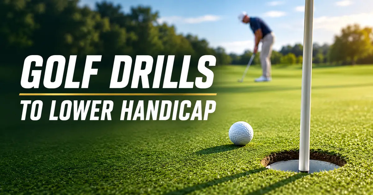 golf drills to lower handicap