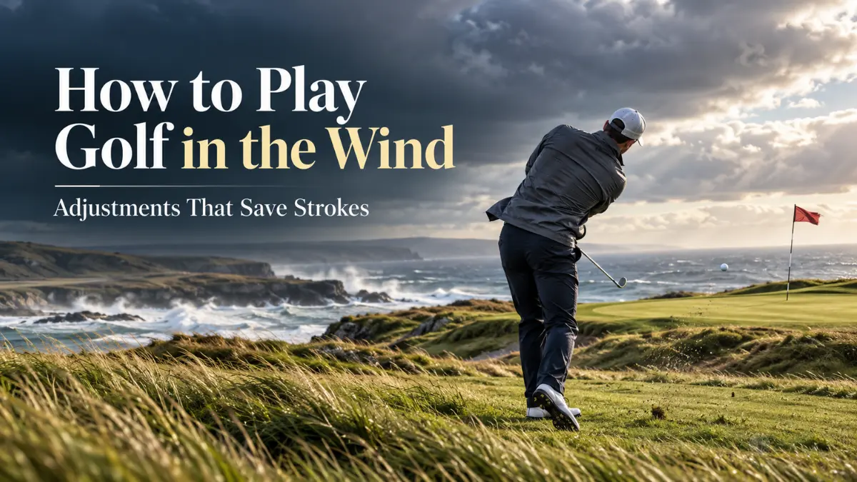 how to play golf in the wind